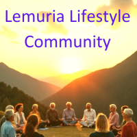 Logo Lemuria Lifestyle Community mit Text